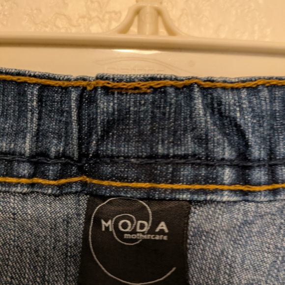 Maternity Moda Denim skirt Size 14. - Picture 3 of 5